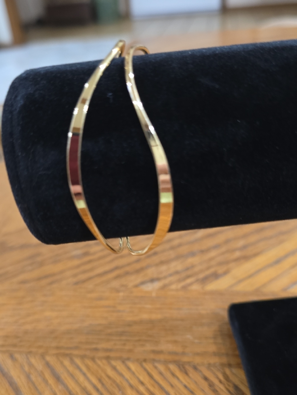 Elegant Gold-Tone Twisted Cuff Bracelet